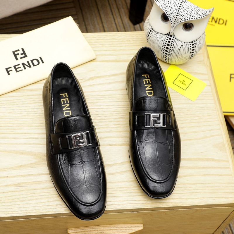 F**di leather shoes